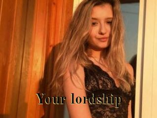 Your_lordship